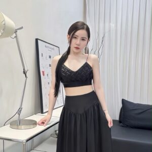 TEXTURED BRA TOP