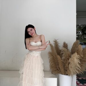 MESH MAXI SKIRT