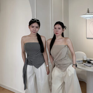 TWO STRAPLESS TOP