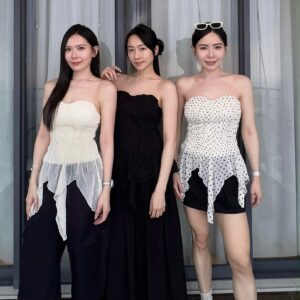 RUCHED TUBE TOP
